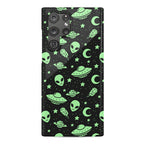 Aliens and UFO Cosmic Space Pattern Phone Case