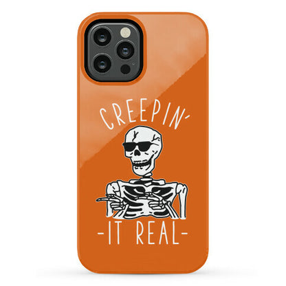 Creepin' It Real Skeleton  Phone Case