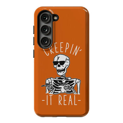 Creepin' It Real Skeleton  Phone Case