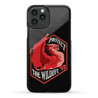 Protect The Wildlife Red Dragon Phone Case