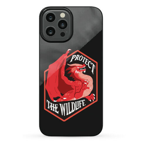 Protect The Wildlife Red Dragon Phone Case