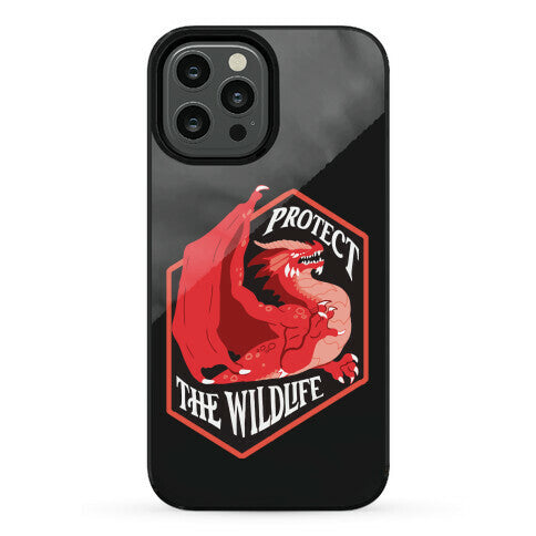 Protect The Wildlife Red Dragon Phone Case