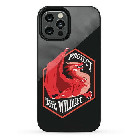 Protect The Wildlife Red Dragon Phone Case