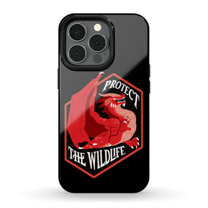 Protect The Wildlife Red Dragon Phone Case