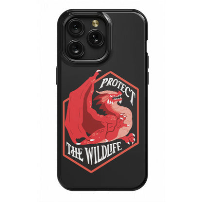 Protect The Wildlife Red Dragon Phone Case