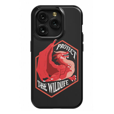 Protect The Wildlife Red Dragon Phone Case