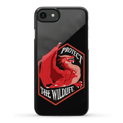 Protect The Wildlife Red Dragon Phone Case
