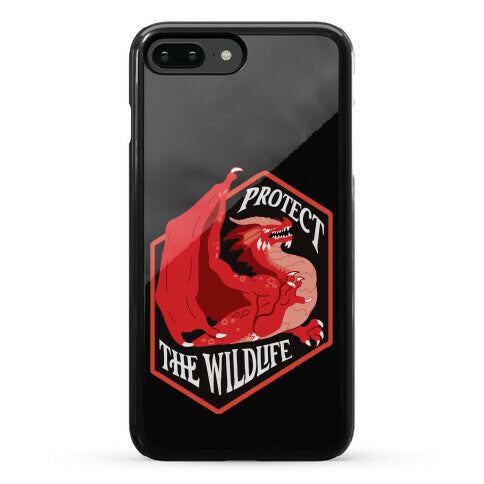 Protect The Wildlife Red Dragon Phone Case