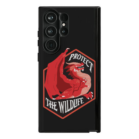 Protect The Wildlife Red Dragon Phone Case