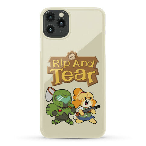 Rip And Tear Phone Case