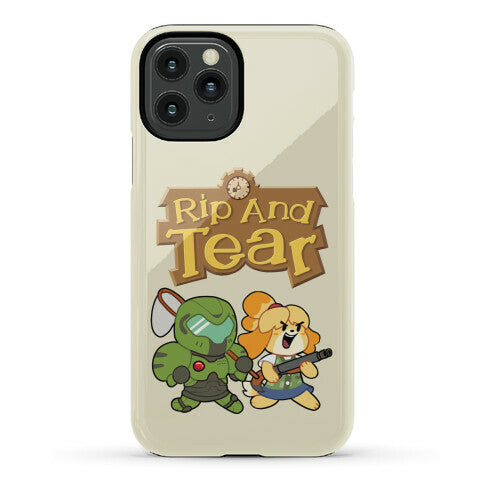 Rip And Tear Phone Case