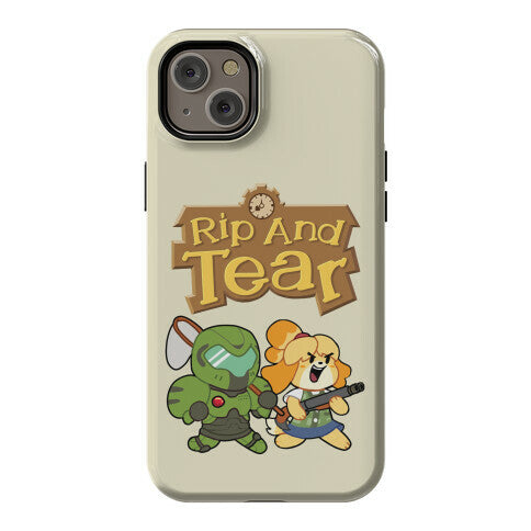 Rip And Tear Phone Case