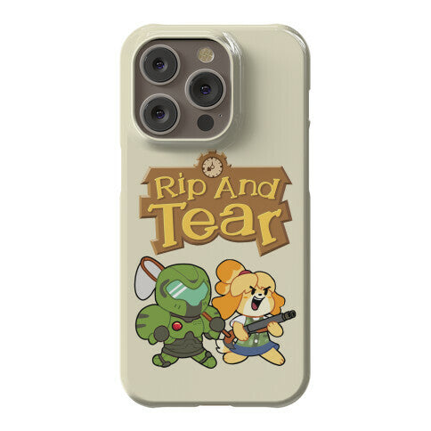 Rip And Tear Phone Case