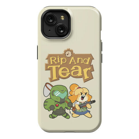 Rip And Tear Phone Case