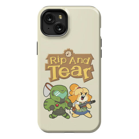 Rip And Tear Phone Case
