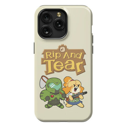Rip And Tear Phone Case