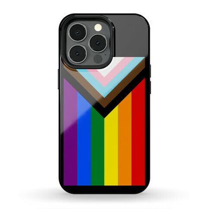 Progress Pride Flag Phone Case