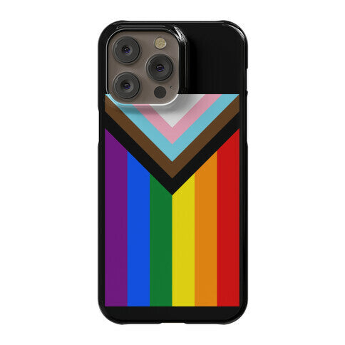 Progress Pride Flag Phone Case
