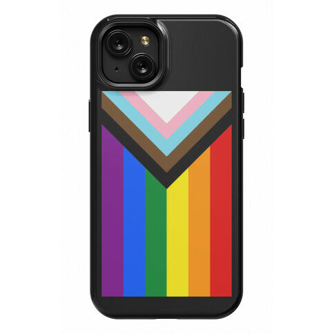 Progress Pride Flag Phone Case