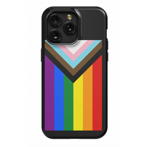 Progress Pride Flag Phone Case