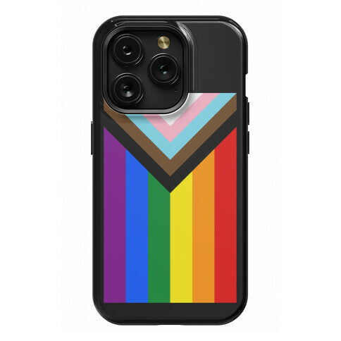 Progress Pride Flag Phone Case