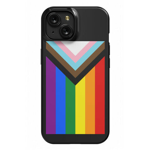 Progress Pride Flag Phone Case