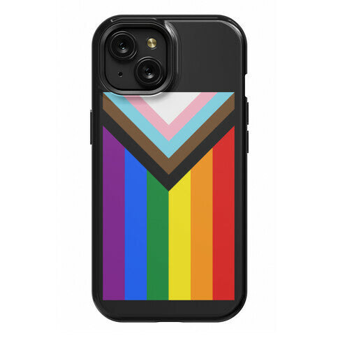 Progress Pride Flag Phone Case