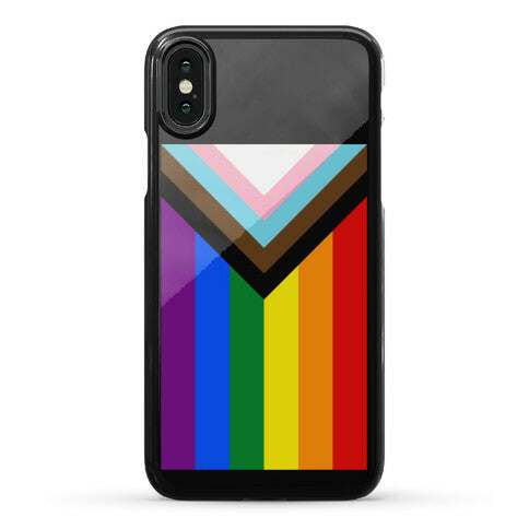 Progress Pride Flag Phone Case