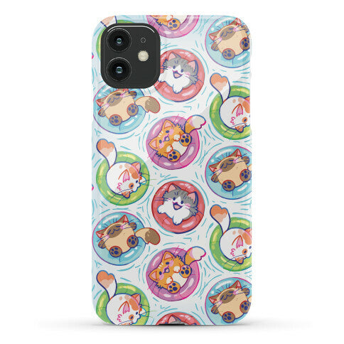 Pool Party Cats Phone Case