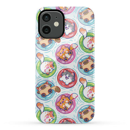 Pool Party Cats Phone Case