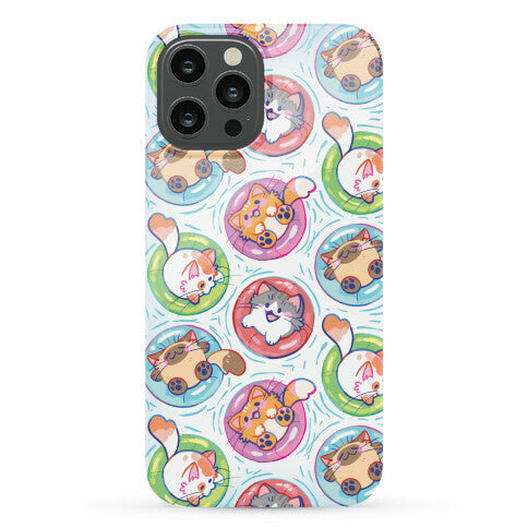 Pool Party Cats Phone Case