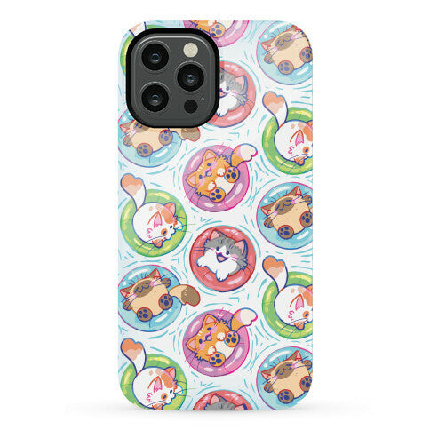 Pool Party Cats Phone Case