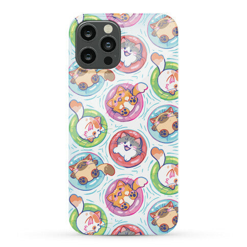 Pool Party Cats Phone Case