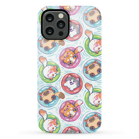 Pool Party Cats Phone Case