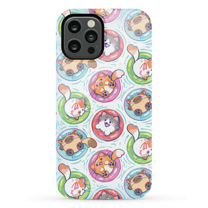 Pool Party Cats Phone Case
