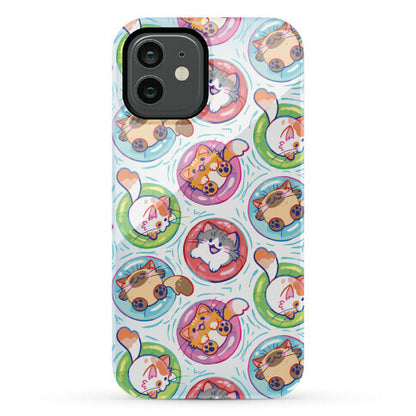 Pool Party Cats Phone Case