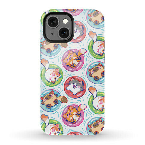 Pool Party Cats Phone Case