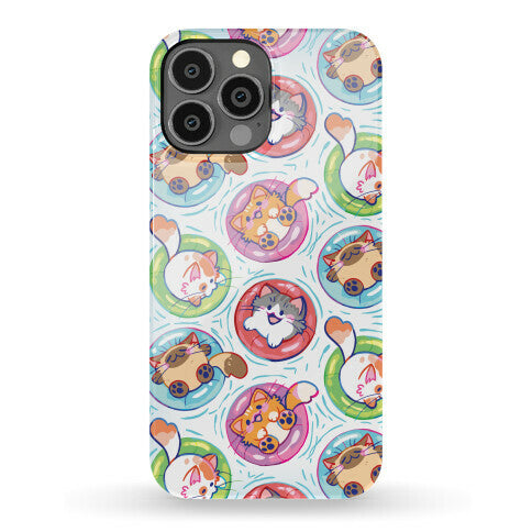 Pool Party Cats Phone Case