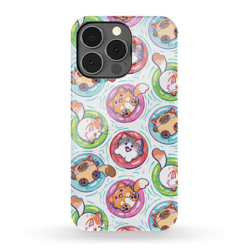 Pool Party Cats Phone Case