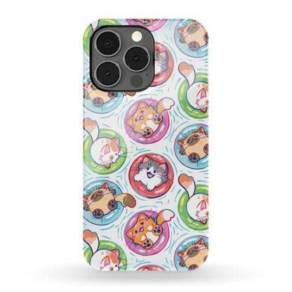 Pool Party Cats Phone Case