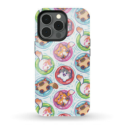Pool Party Cats Phone Case