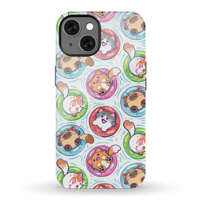 Pool Party Cats Phone Case