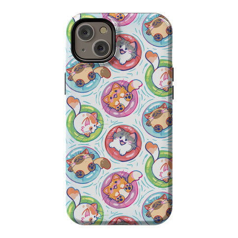 Pool Party Cats Phone Case