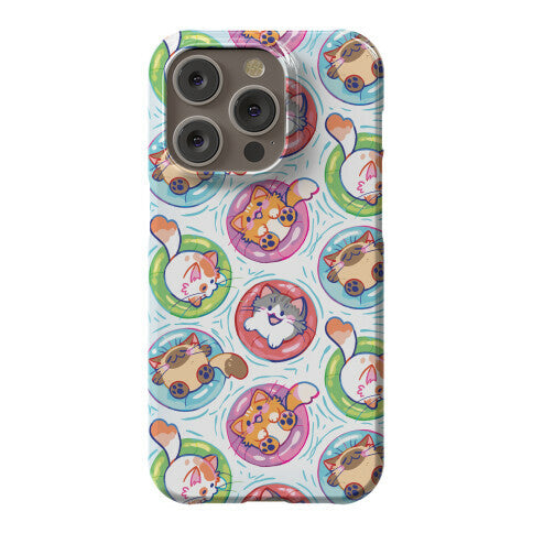 Pool Party Cats Phone Case