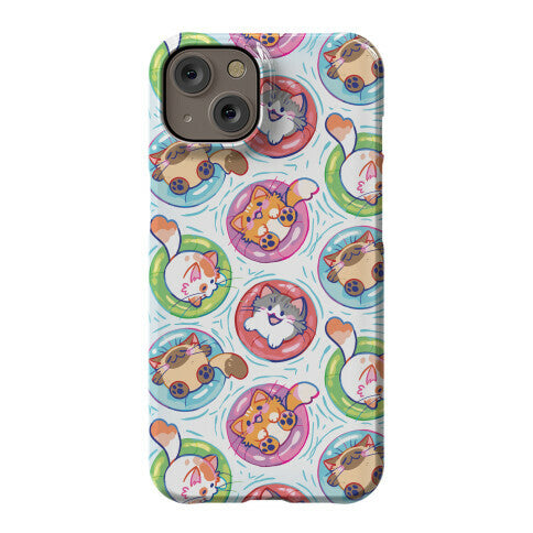 Pool Party Cats Phone Case