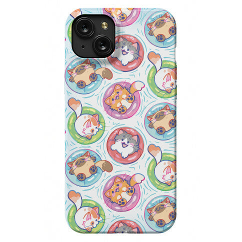 Pool Party Cats Phone Case