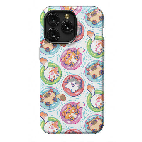 Pool Party Cats Phone Case