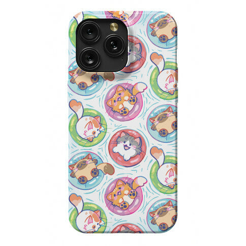 Pool Party Cats Phone Case