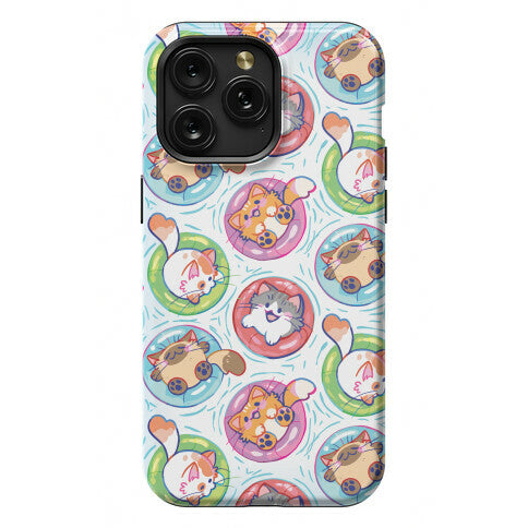 Pool Party Cats Phone Case