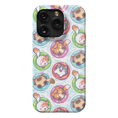 Pool Party Cats Phone Case